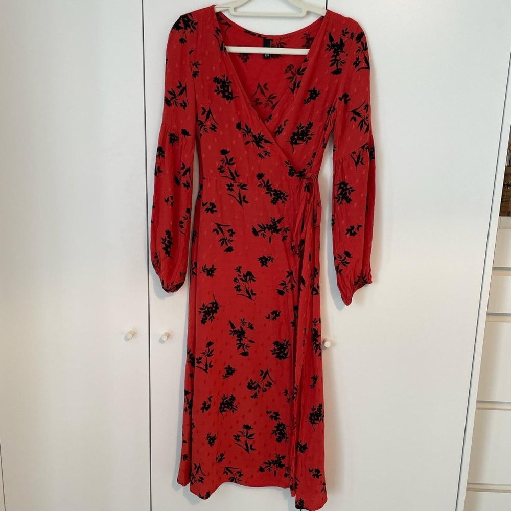 Nobody Child Womens Black and Red Dress